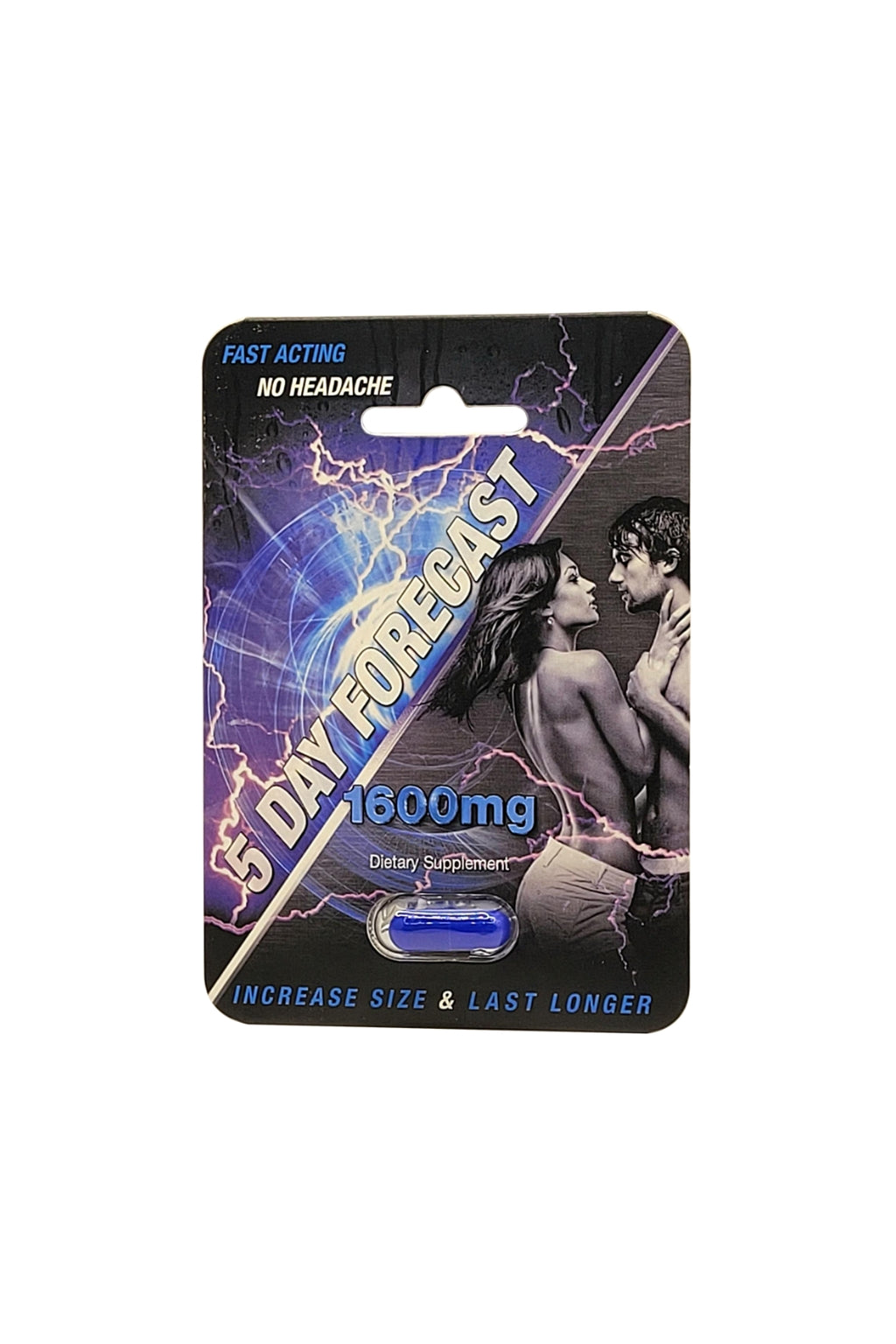 5 DAY FORECAST 1600MG PILL BOX