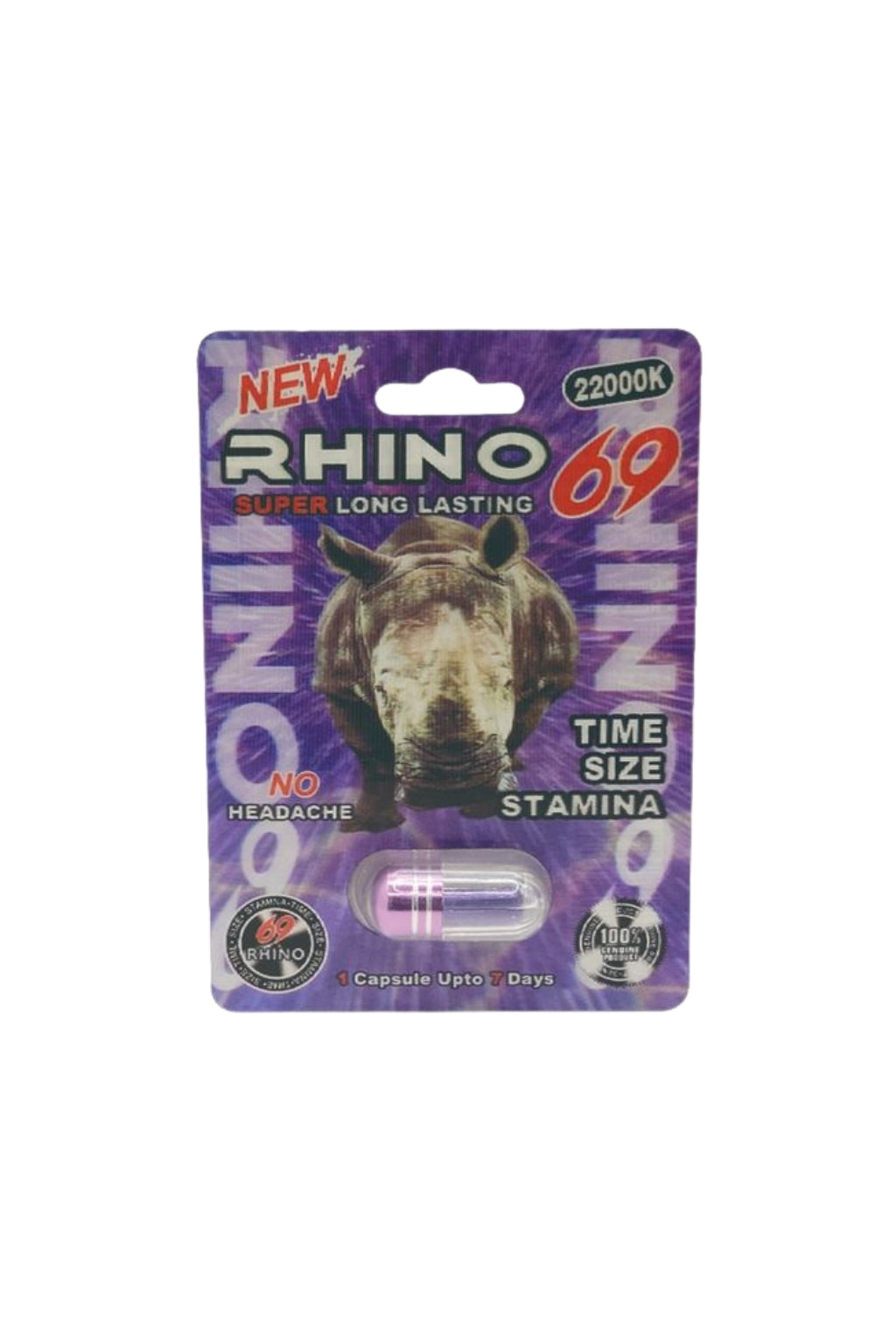 RHINO 69 22000K PILL BOX