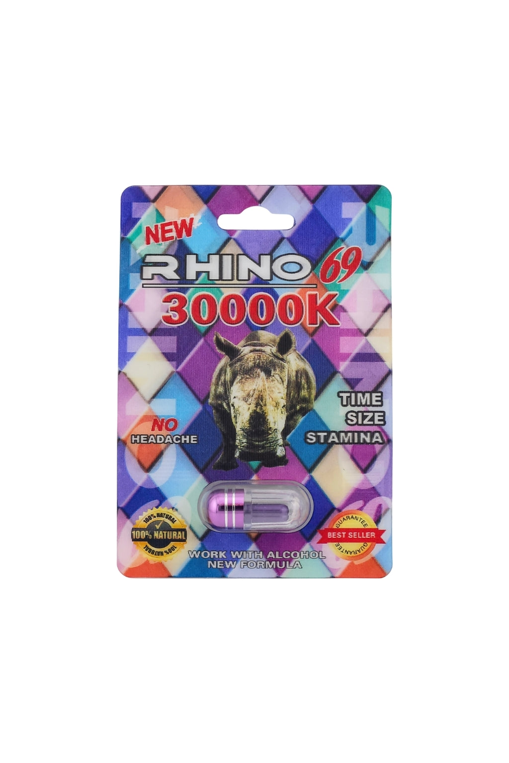 RHINO 69 30000K(Purple)PILL BOX