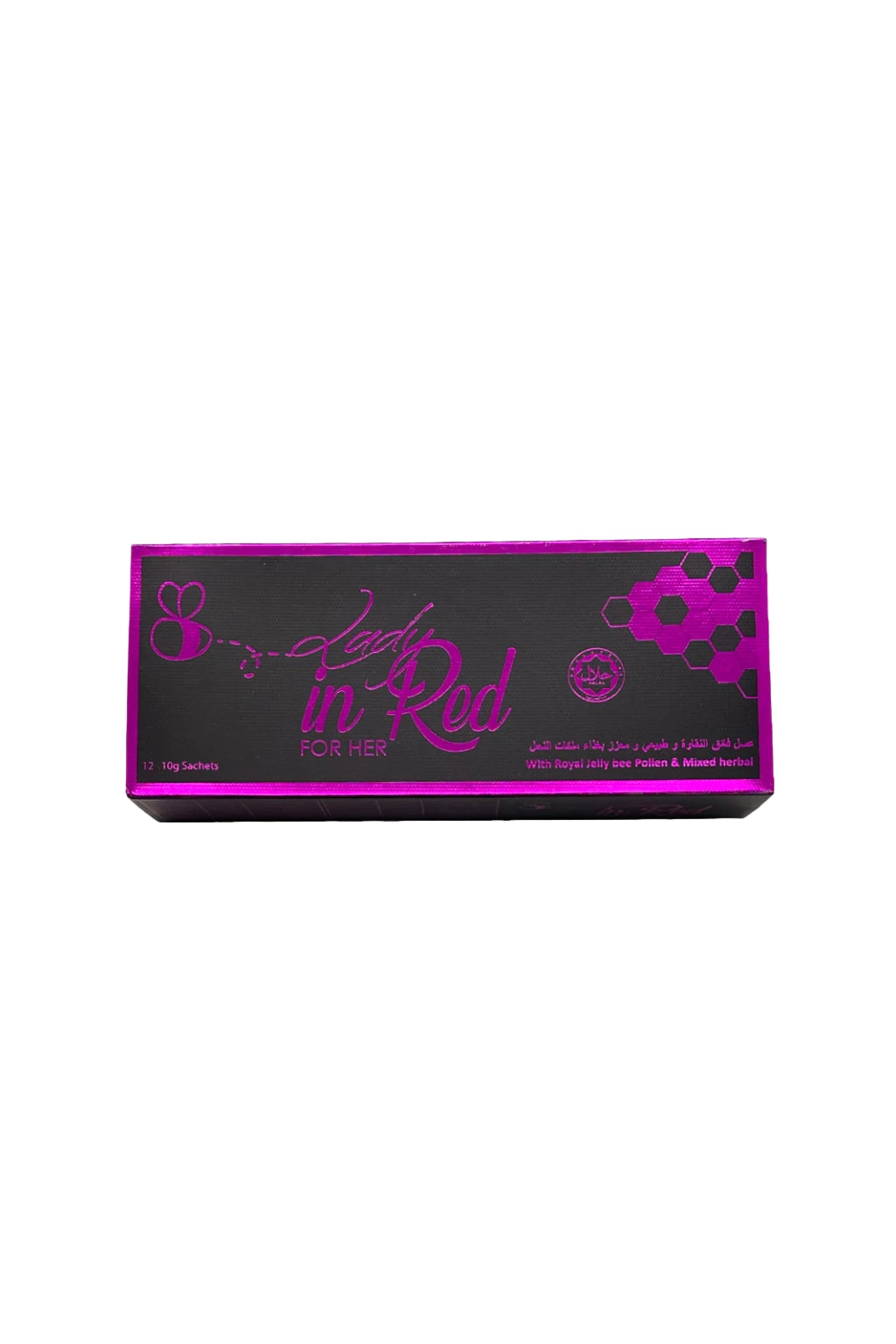 LADY IN RED (For lady) Honey Box