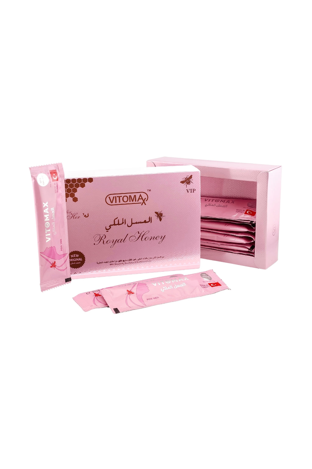 Vitomax Royal Honey Pink Box