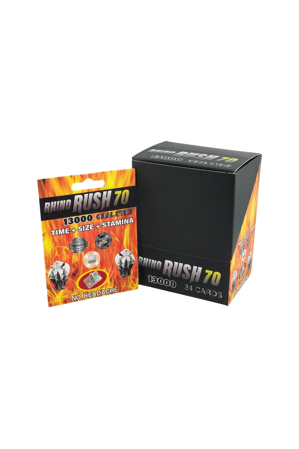 Rhino Rush 70 Oral Strip Box