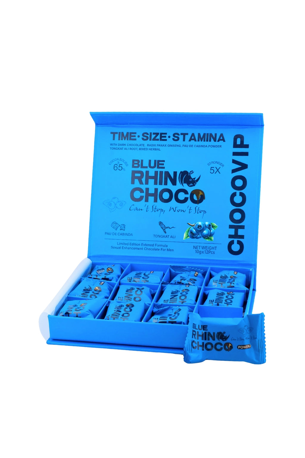 Rhino Choco VIP - Blueberry Flavour Box