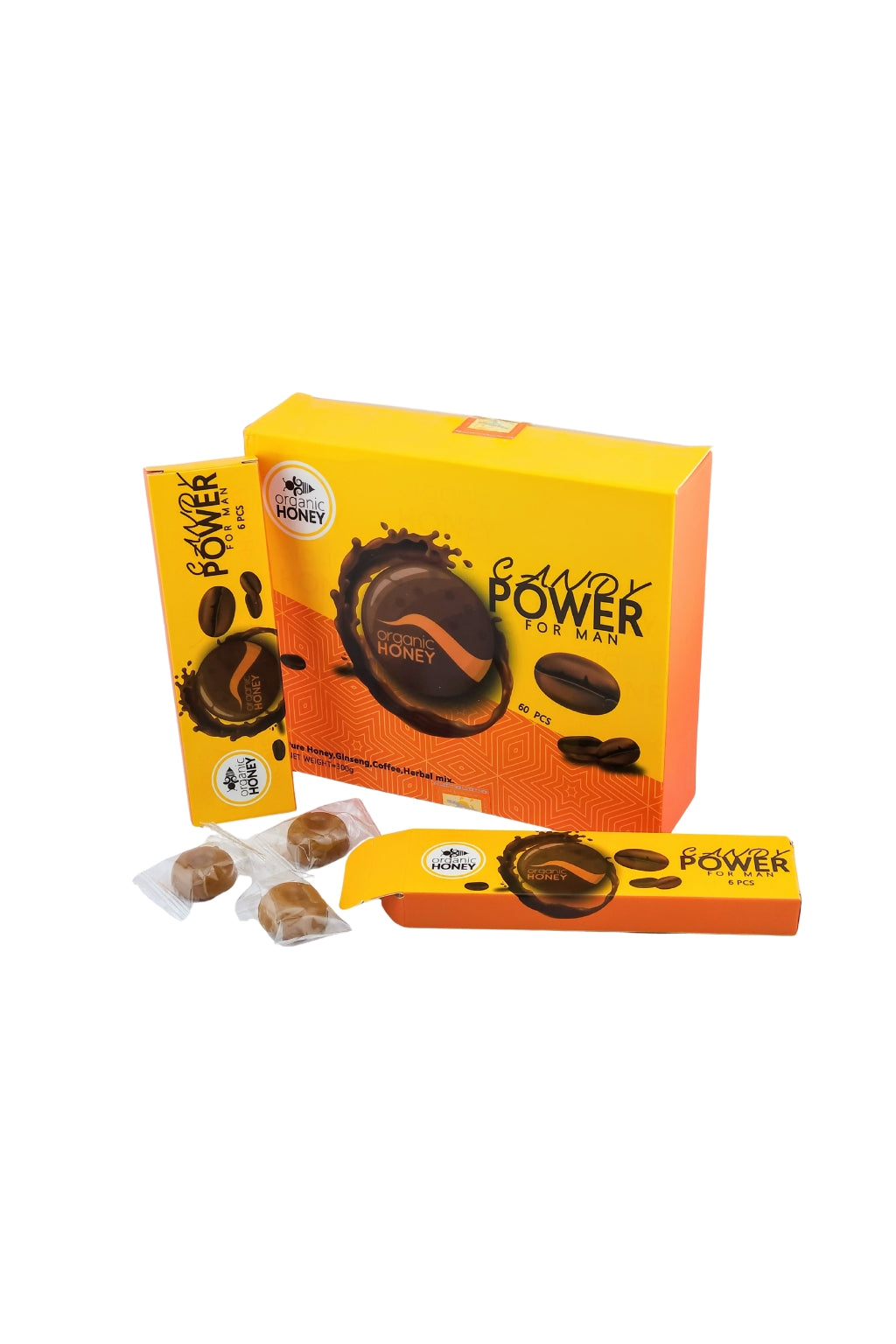 Organic Honey Candy Power Box