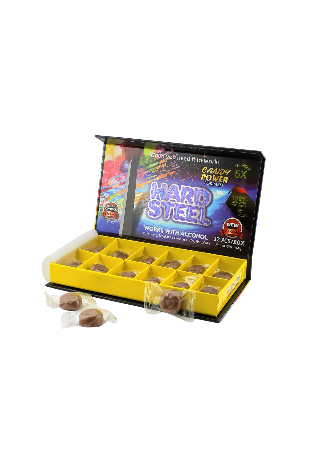Hard Steel Candy Power Box