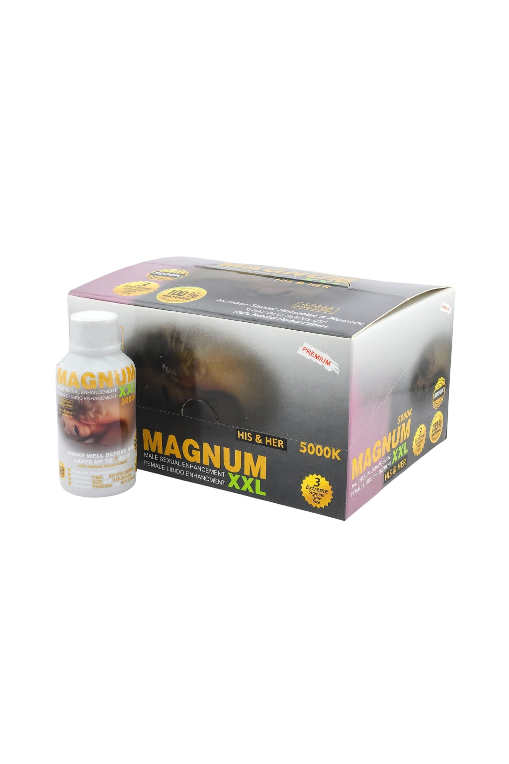 Magnum XXL His&Her 5000K Shots Box