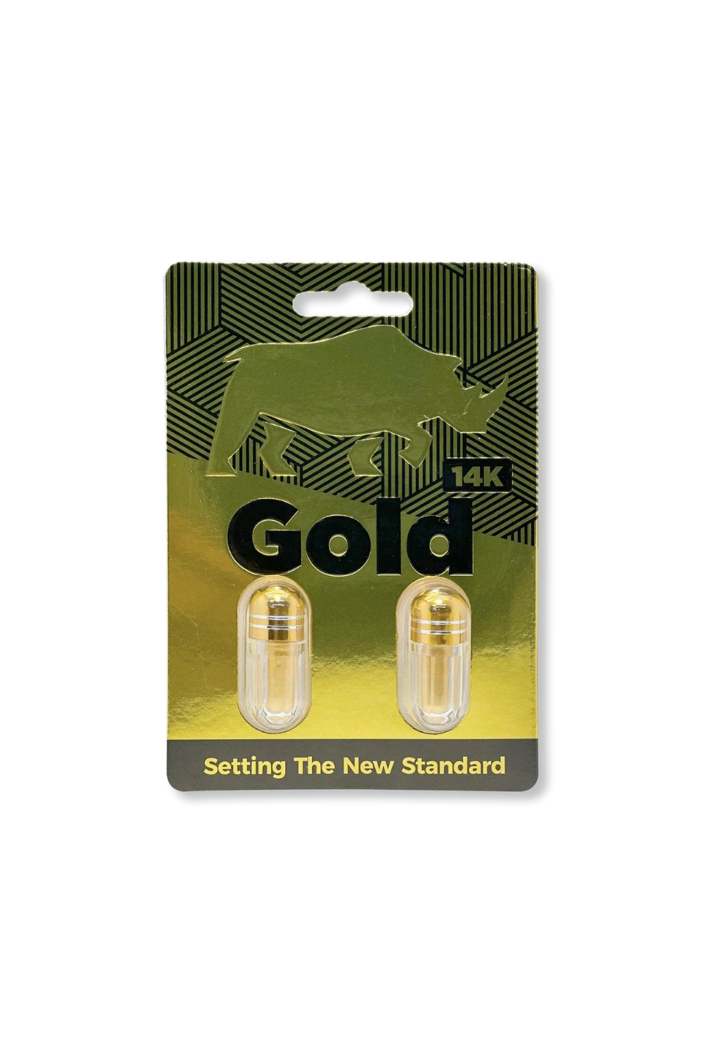 RHINO GOLD 14K DOUBL PILL BOX