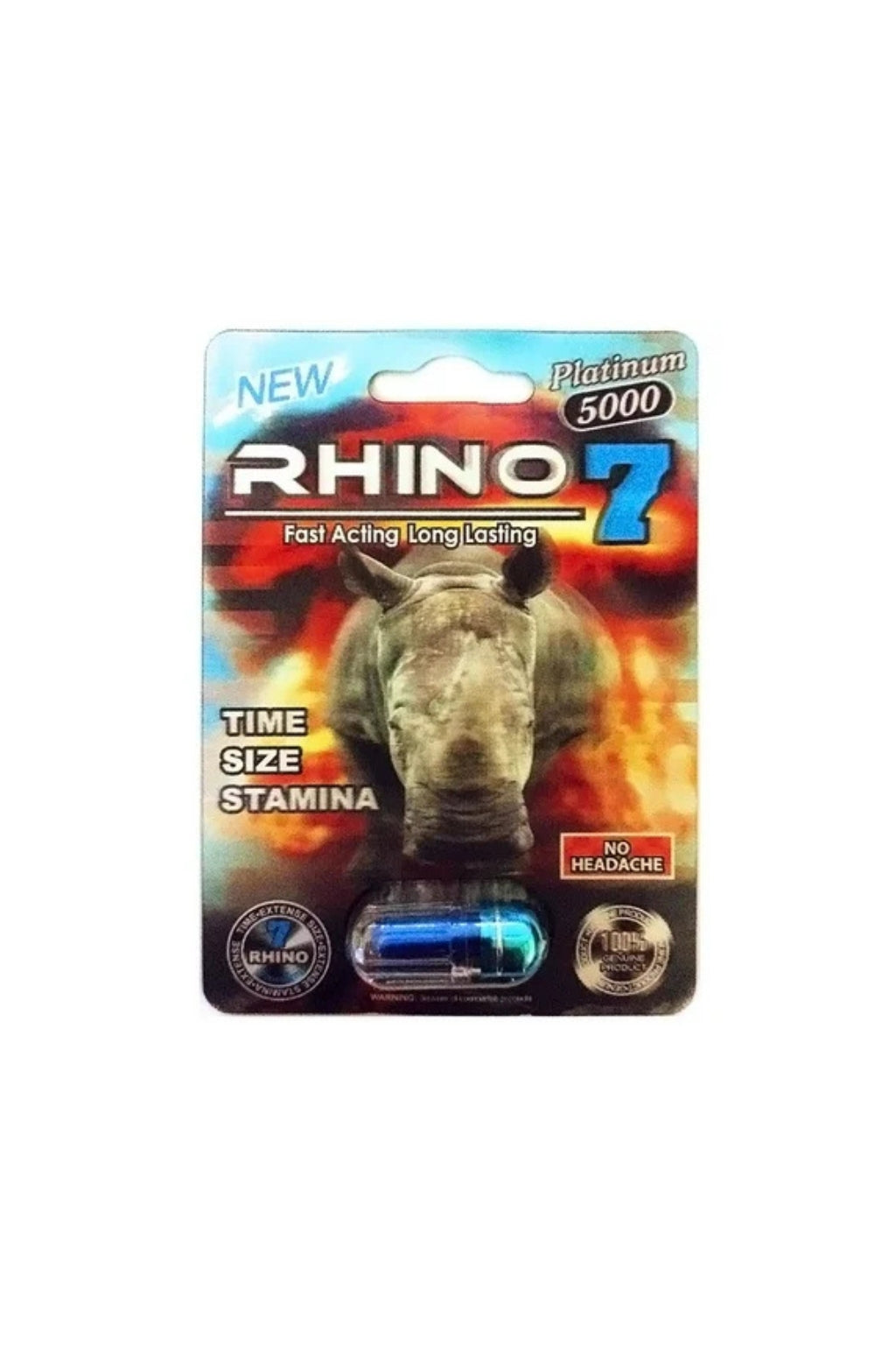 RHINO 7 50000K PILL BOX