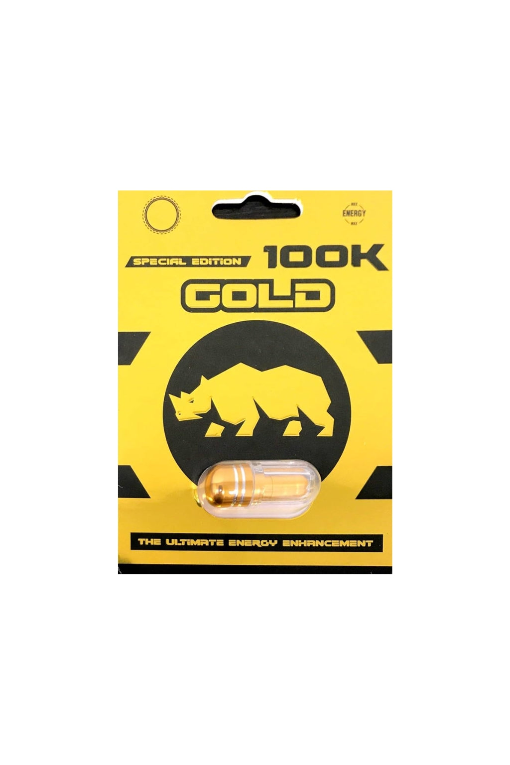RHINO GOLD 100K PILL BOX