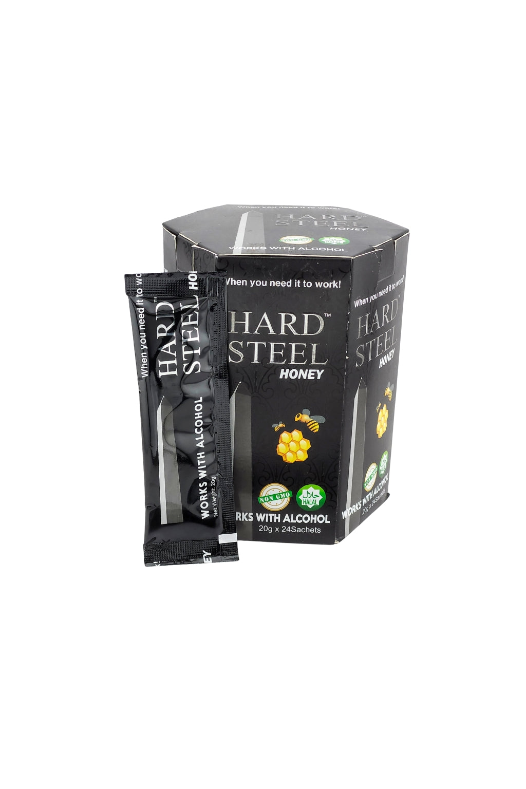 Hard Steel Honey Hexagon Box