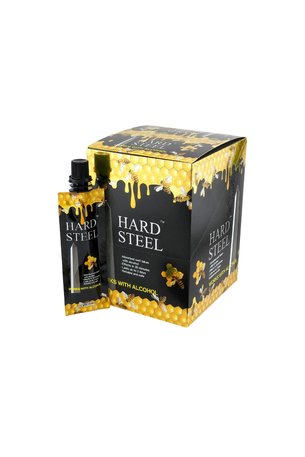 Hard Steel Honey ScrewCap Box