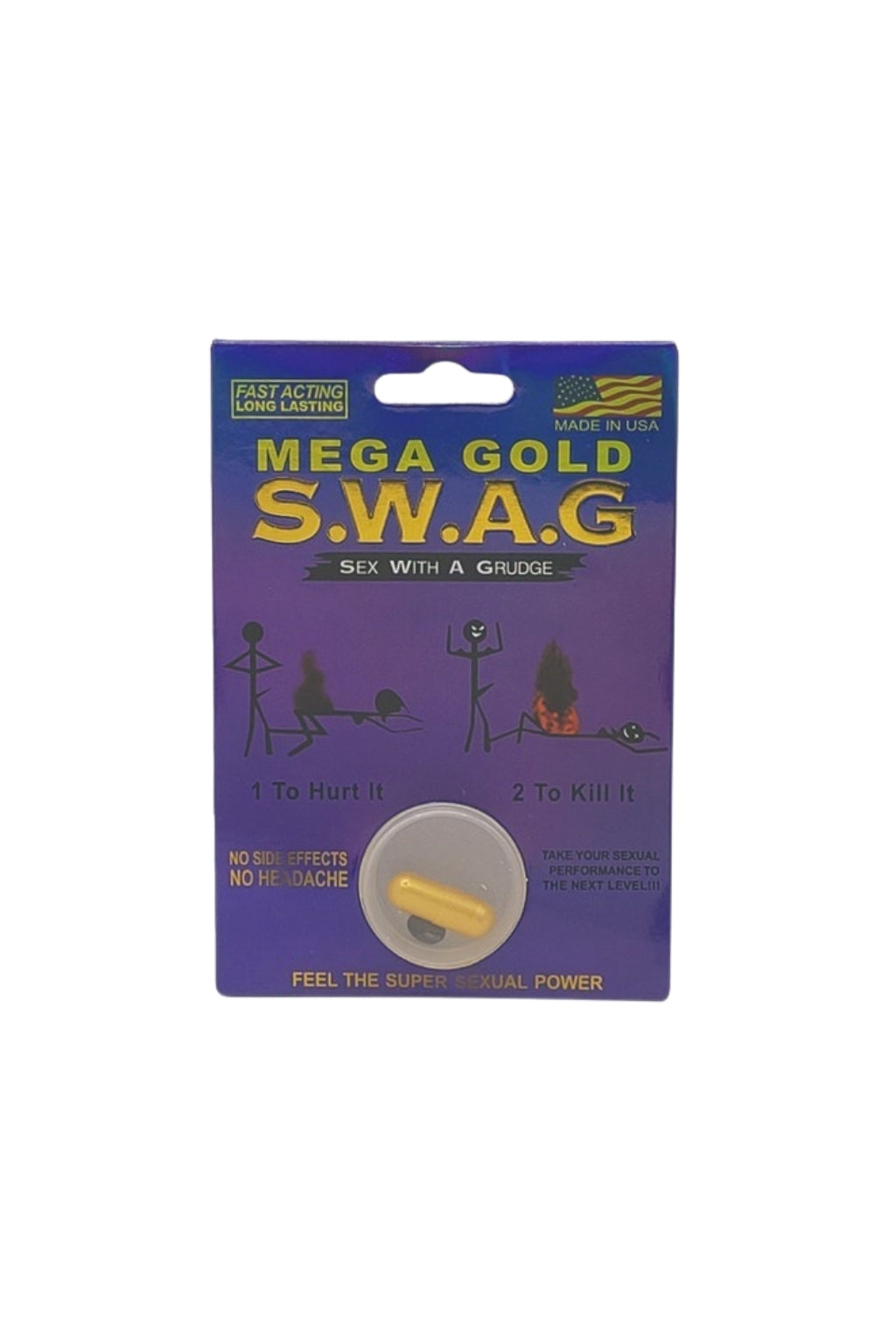 MEGA GOLD SWAG PILL BOX