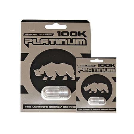 RHINO PLATINUM 100K (Big + Small) PILL BOX