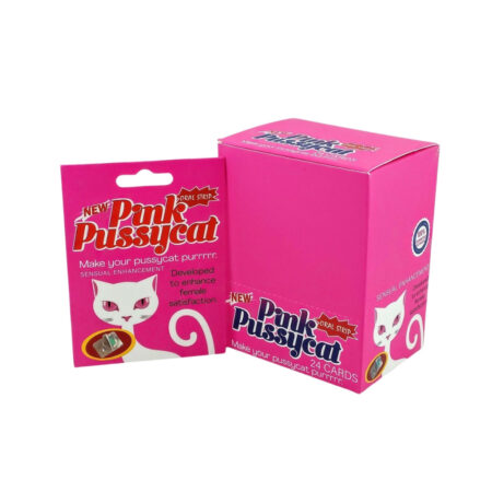 Pink PussyCat Oral Strip Box