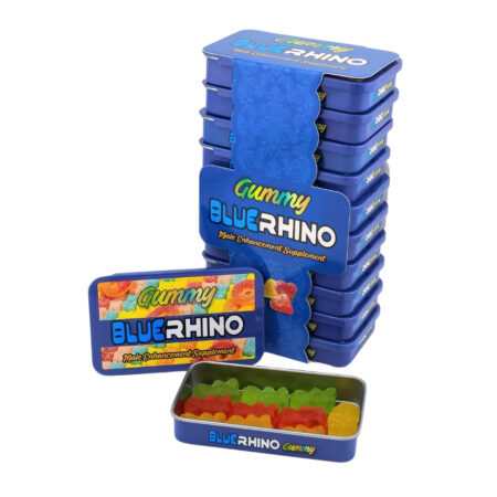 BlueRhino Gummy Tin Box (Pack of 10)