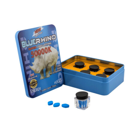 BLUE RHINO 50000K PILL TIN BOX