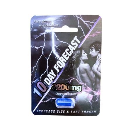 10 DAY FORECAST 3200MG PILL BOX
