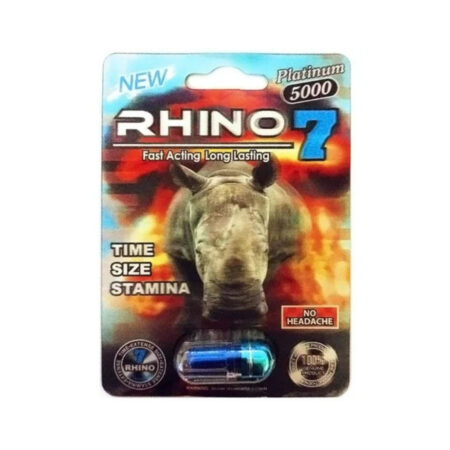 RHINO 7 50000K PILL BOX