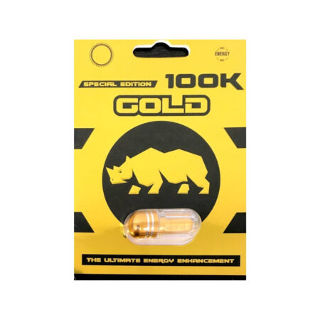 RHINO GOLD 100K PILL BOX