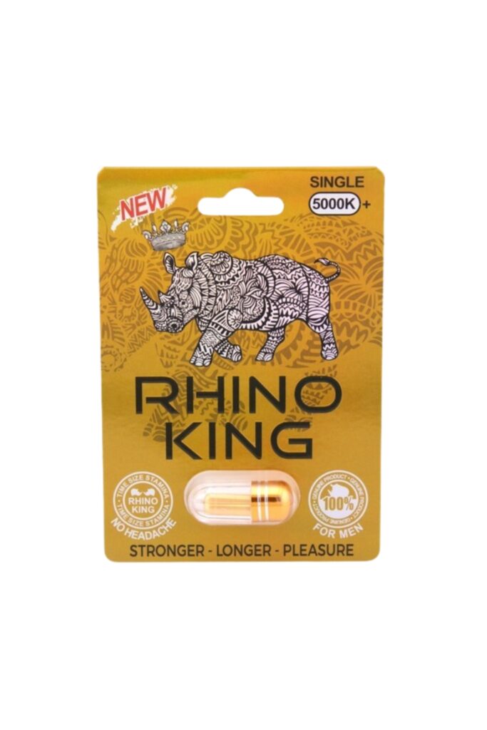 RHINO KING 500K GOLD PILL BOX
