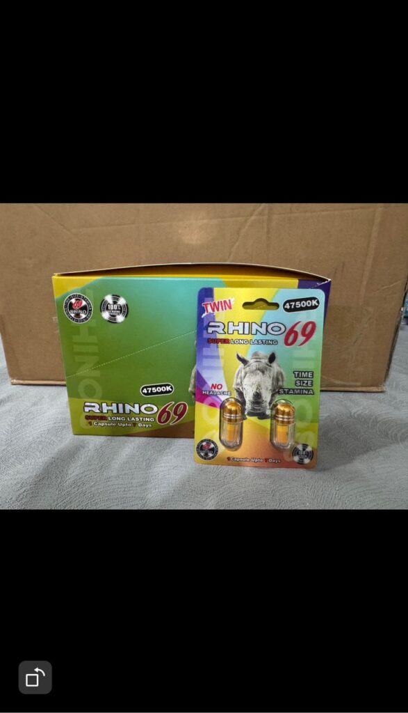 RHINO 69 47500K DOUBLE PILL BOX
