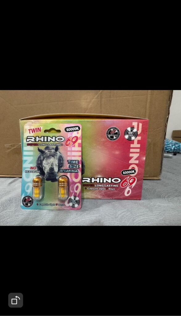 RHINO 69 60000K DOUBLE PILL BOX