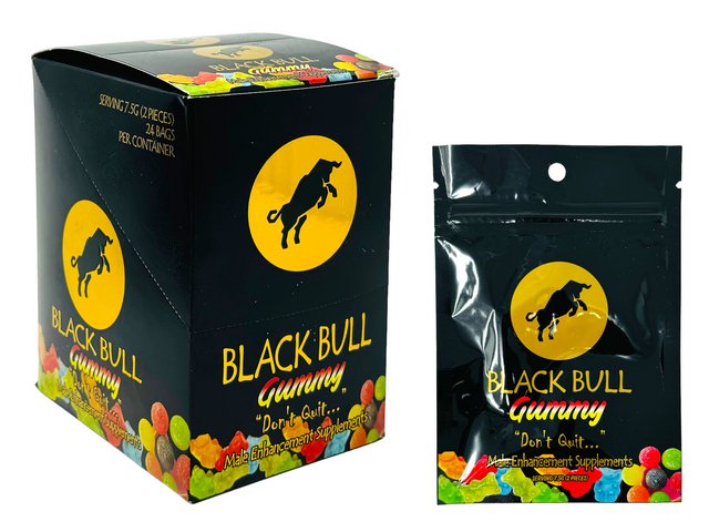 Black Bull Single Gummy Box