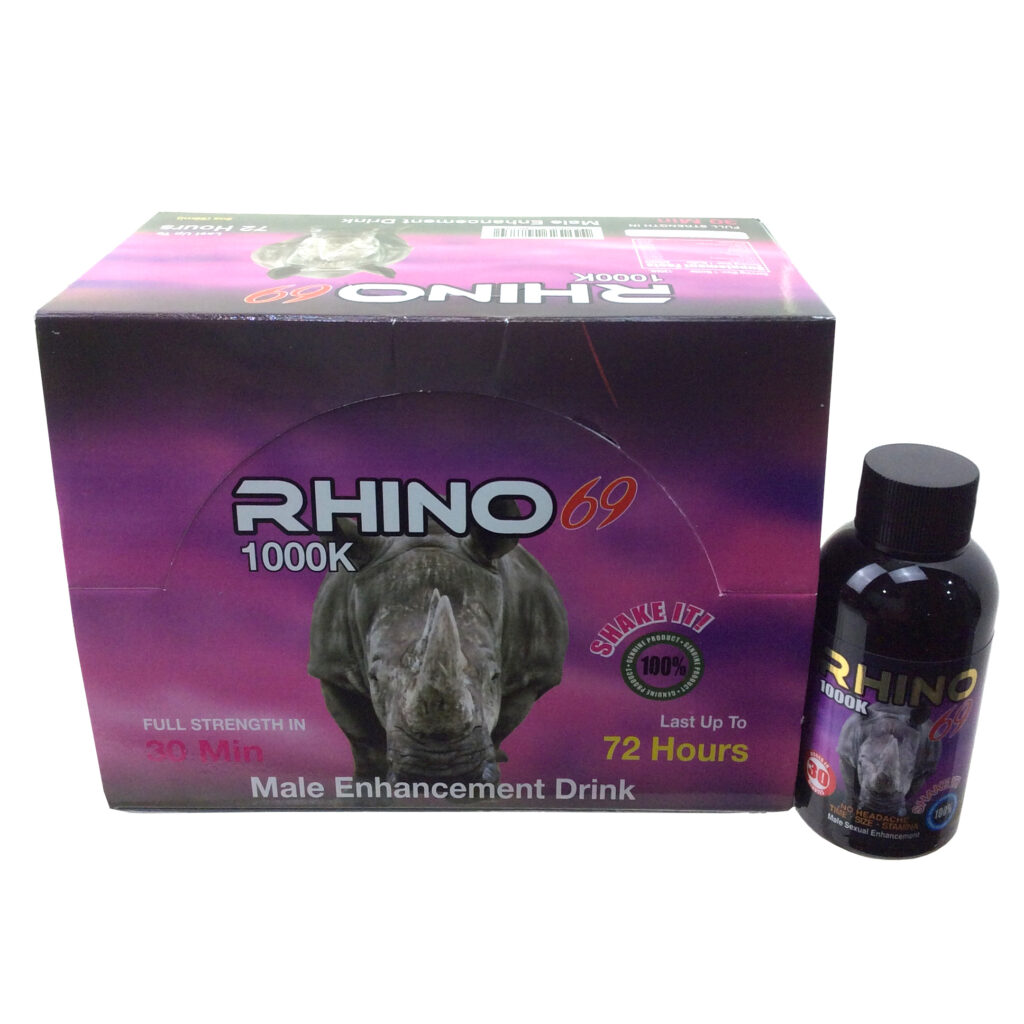 RHINO 69 1000K Shots Box