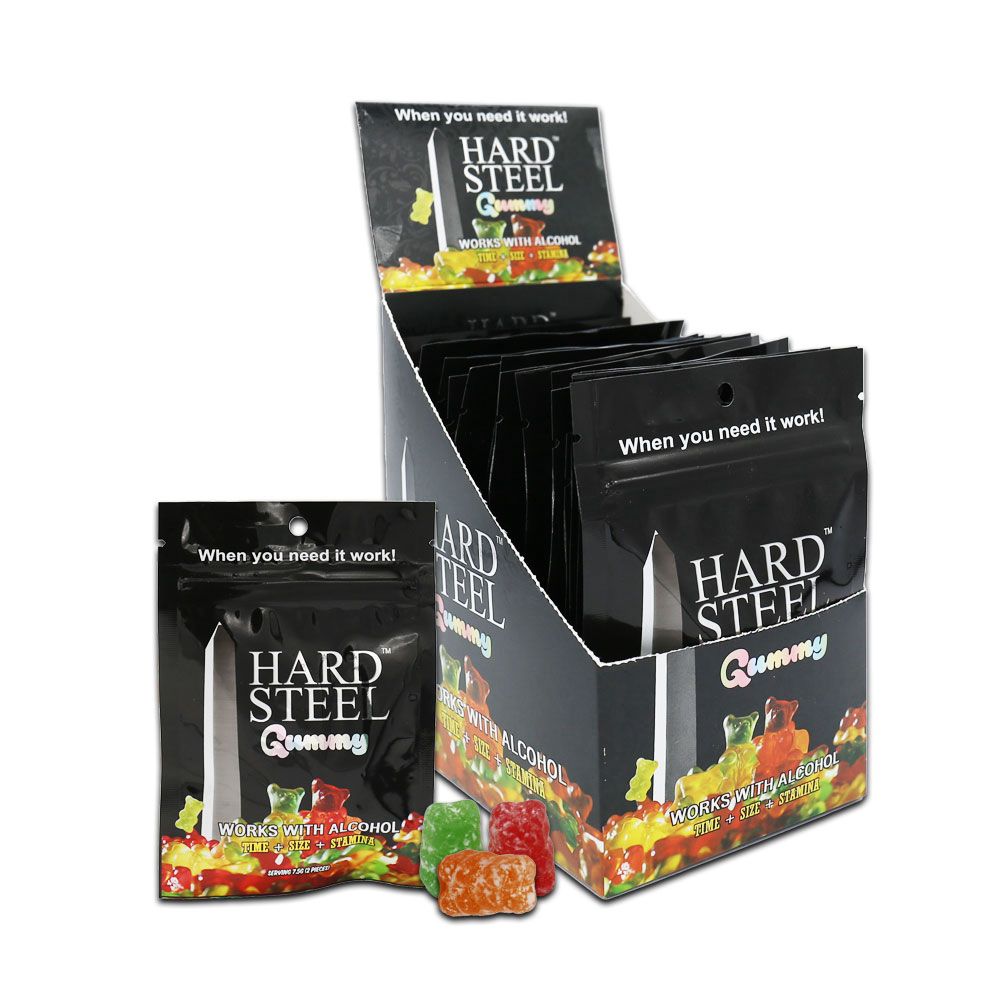 Hard Steel (3 Doses pack) Gummy Box