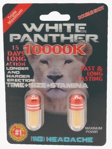 WHITE PANTHER 10000K BOX