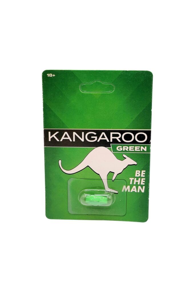KANGAROO GREEN PILL BOX