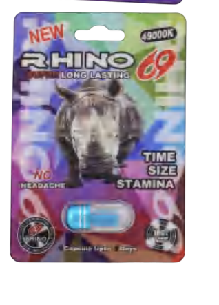 RHINO 69 49000K PILL BOX