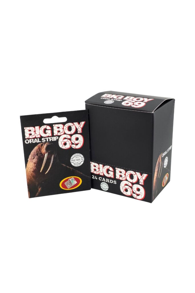 Big Boy 69 Oral Strip Box