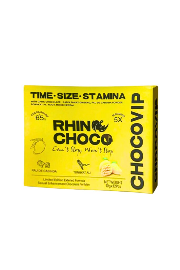 Rhino Choco VIP - Mango Flavour Box
