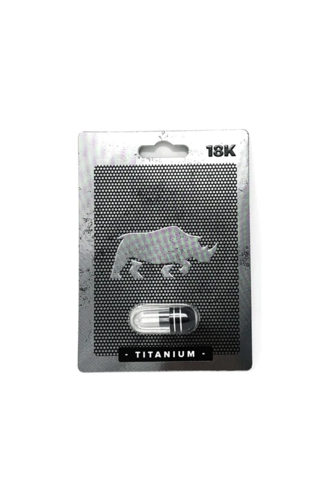 RHINO TITANIUM 18K PILL BOX