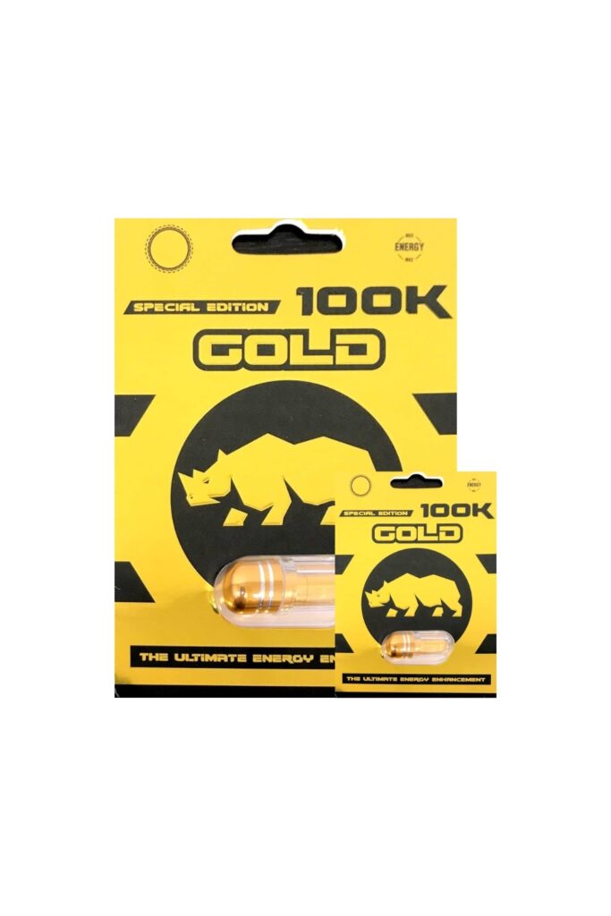 RHINO GOLD 100K PILL BOX