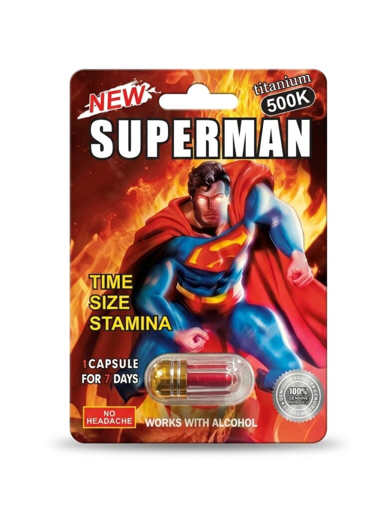 SUPERMAN TITANIUM 5000K PILL