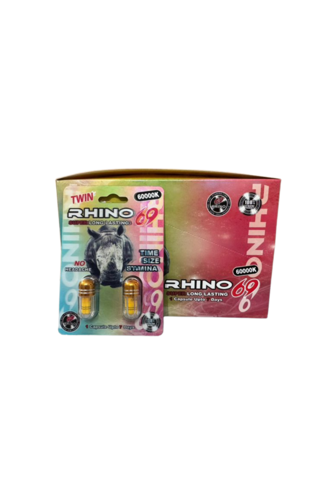 RHINO 69 60000K DOUBLE PILL BOX