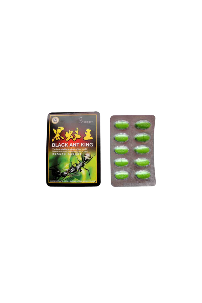 BLACK ANT KING PILL TIN