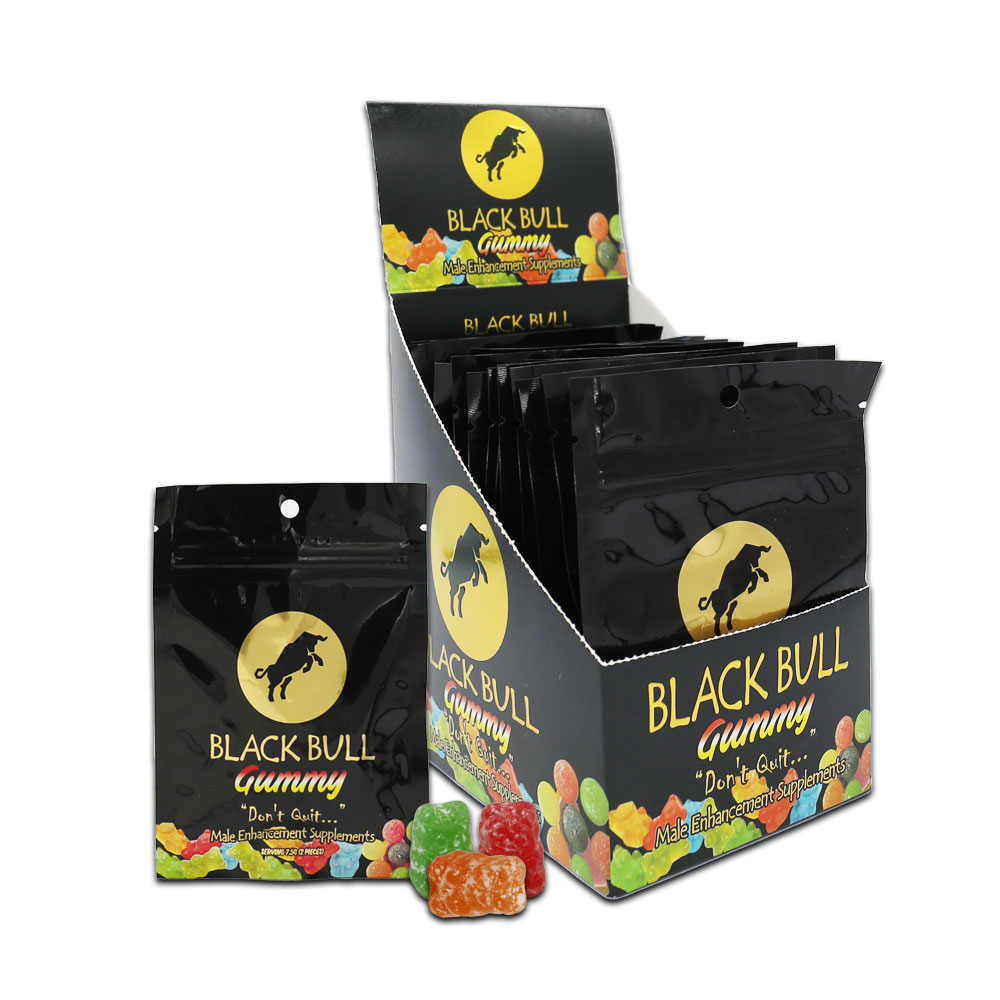 Black Bull (2 Doses pack) Gummy Box